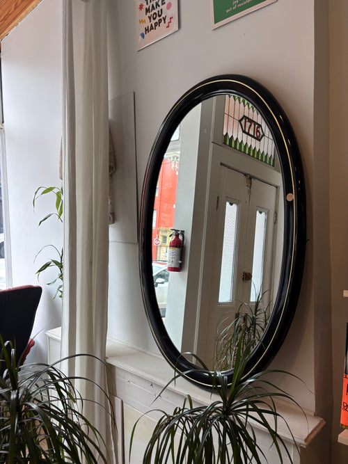 Art Deco Oval Mirror