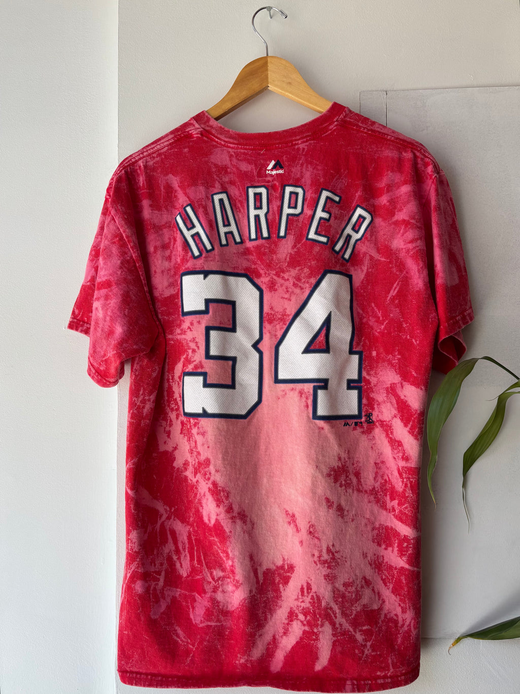 Washington Nationals Hand Bleached Tee (M)