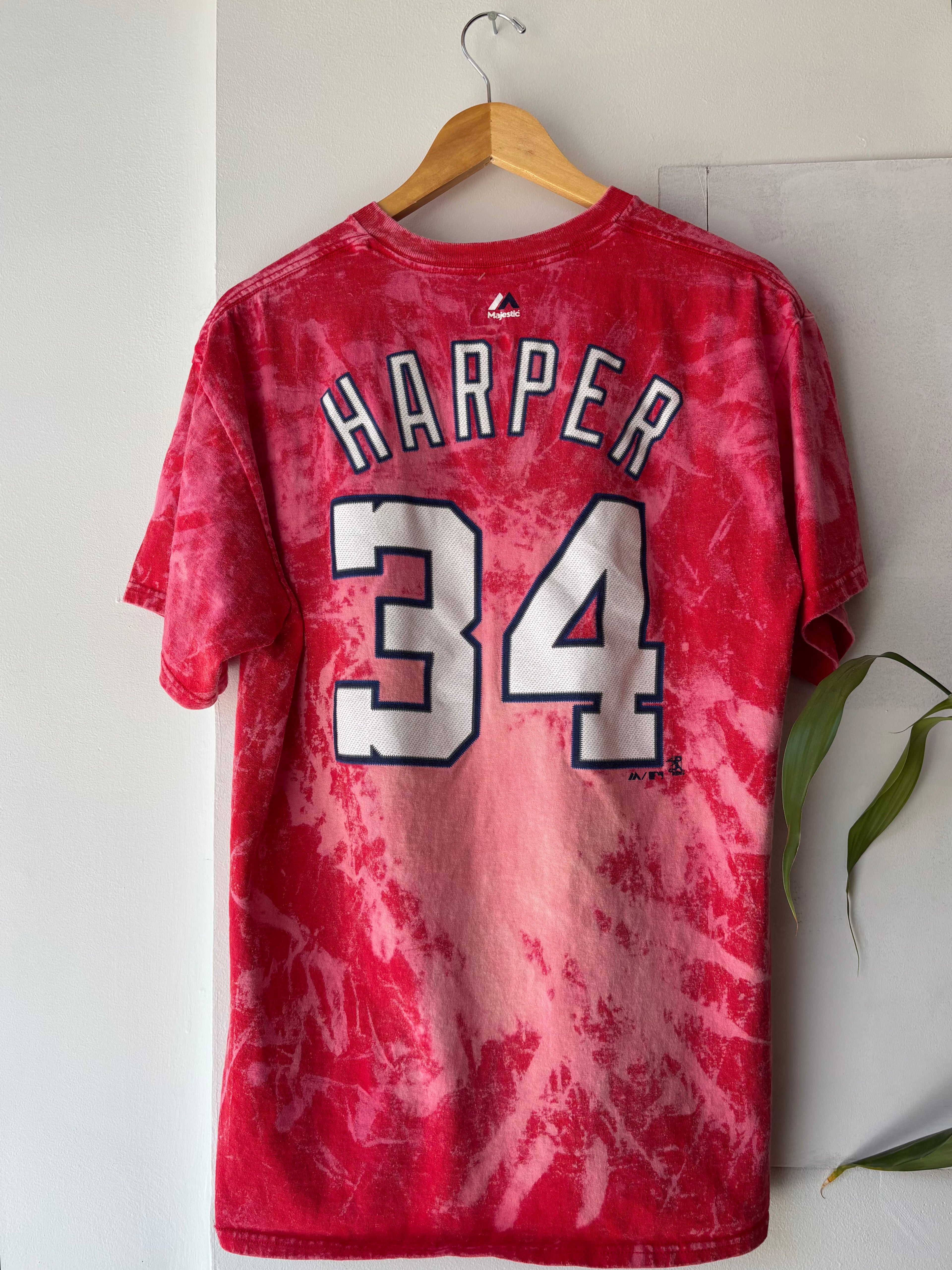 Washington Nationals Hand Bleached Tee (M)