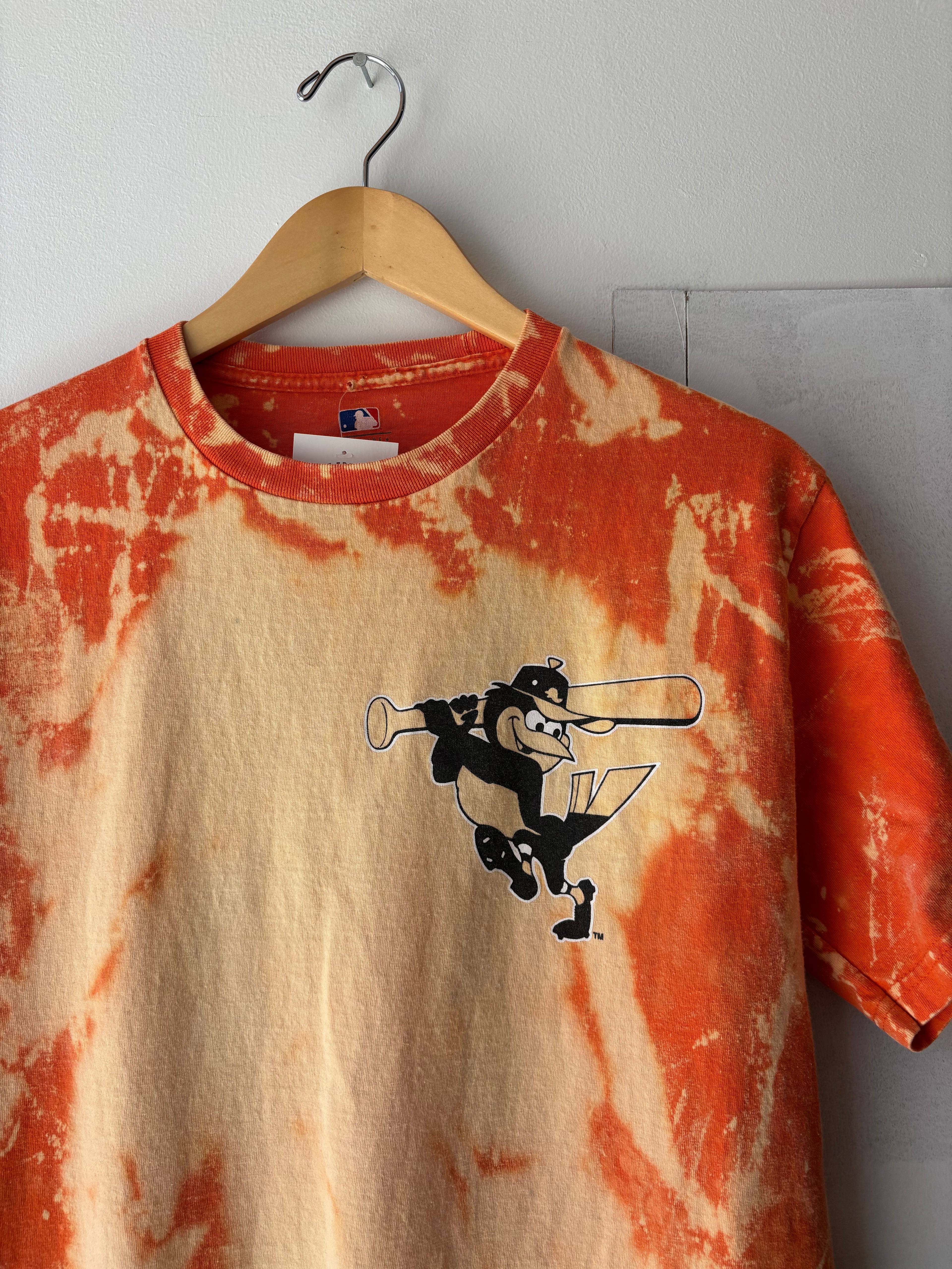 Hand Bleached Baltimore Orioles Tee (M)