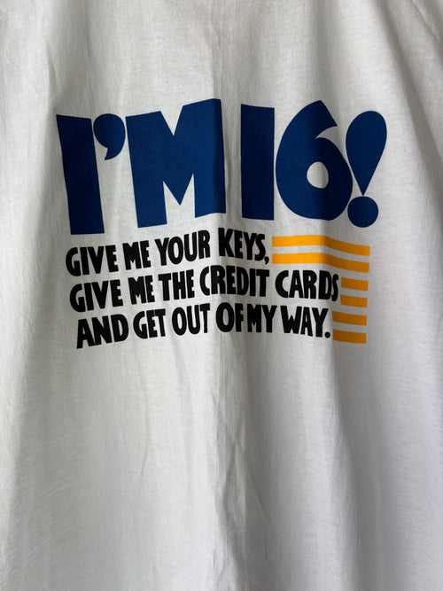 80’s Sixteen Graphic Tee (L/XL)